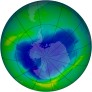 Antarctic Ozone 2010-09-11